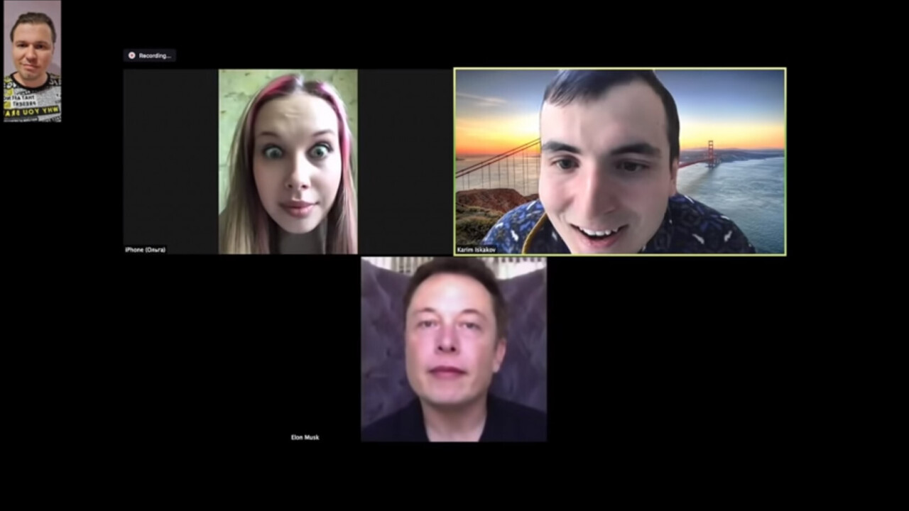 Watch: Fake Elon Musk Zoom-bombs meeting using real-time Deepfake AI