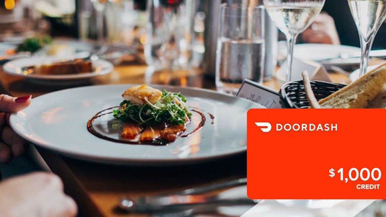 If you’d like $1,000 in DoorDash credit, we’ve got a little proposition for you.