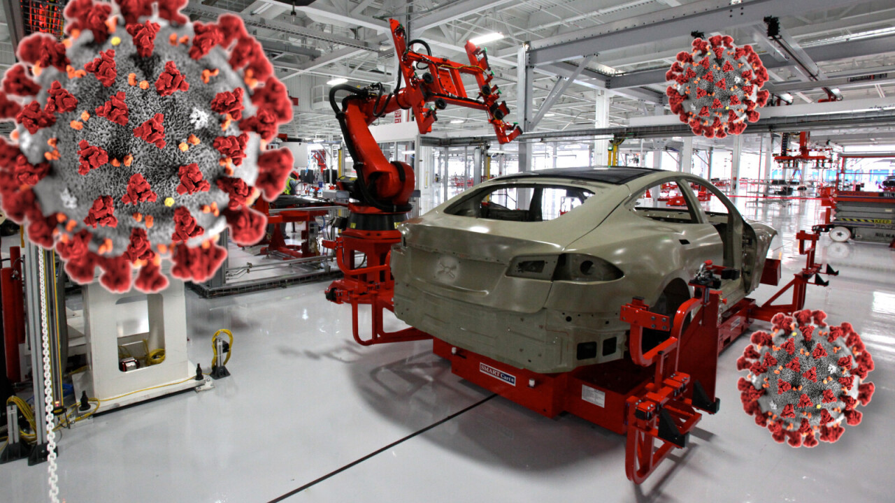 Tesla cuts wages and furloughs staff — still aims to reopen in May