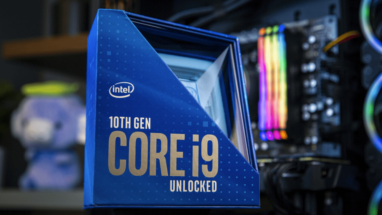 Intel unveils 10th-gen desktop CPUs, including 5.3GHz flagship