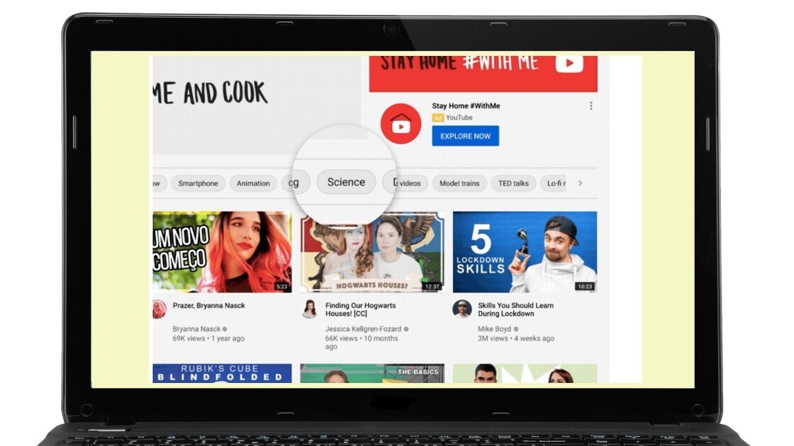 YouTube rolls out personalized ‘topics filters’ on iOS and Web