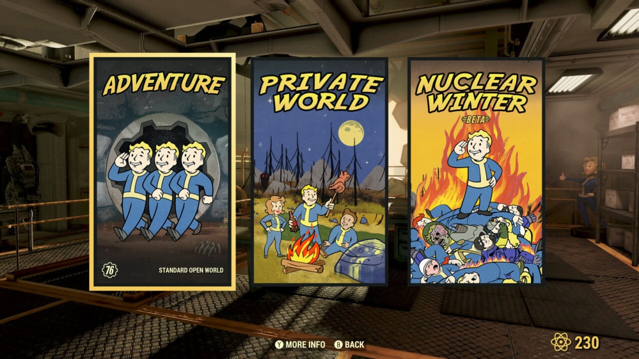 Fallout 76 on private servers is the quarantine gaming experience I deserve