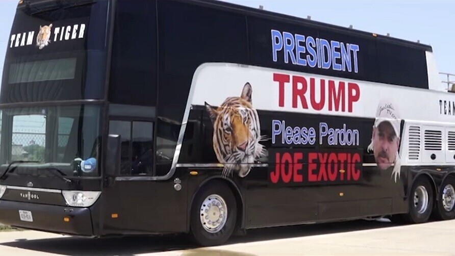 The Tiger King’s legal team politely asks Trump for a pardon with a ridiculous video