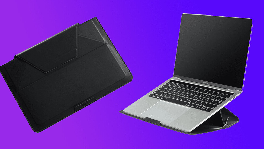 This laptop case turns into a stand — can you?