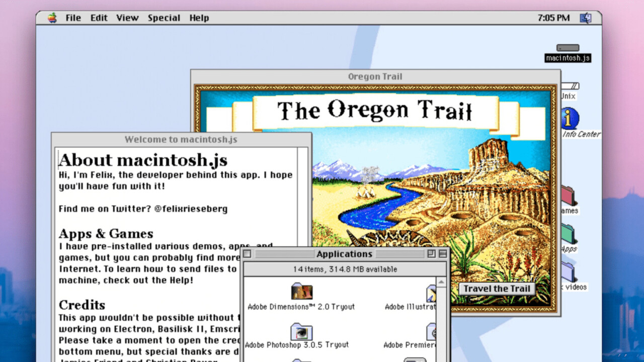 This app lets you experience Mac OS like it was the 90s all over again