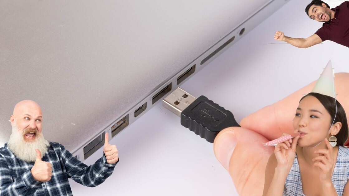 How to plug in your USB cable first time, every time