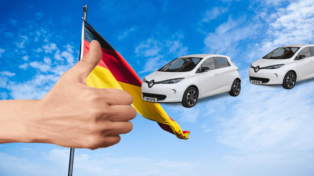 Germans can get a Renault Zoe for free, thanks to beefy EV subsidies