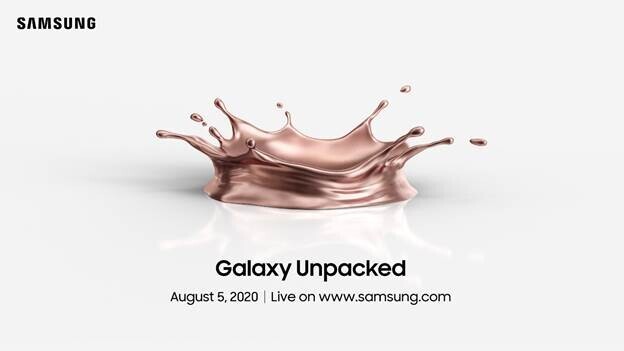 Samsung’s Galaxy Note 20 event will take place on August 5