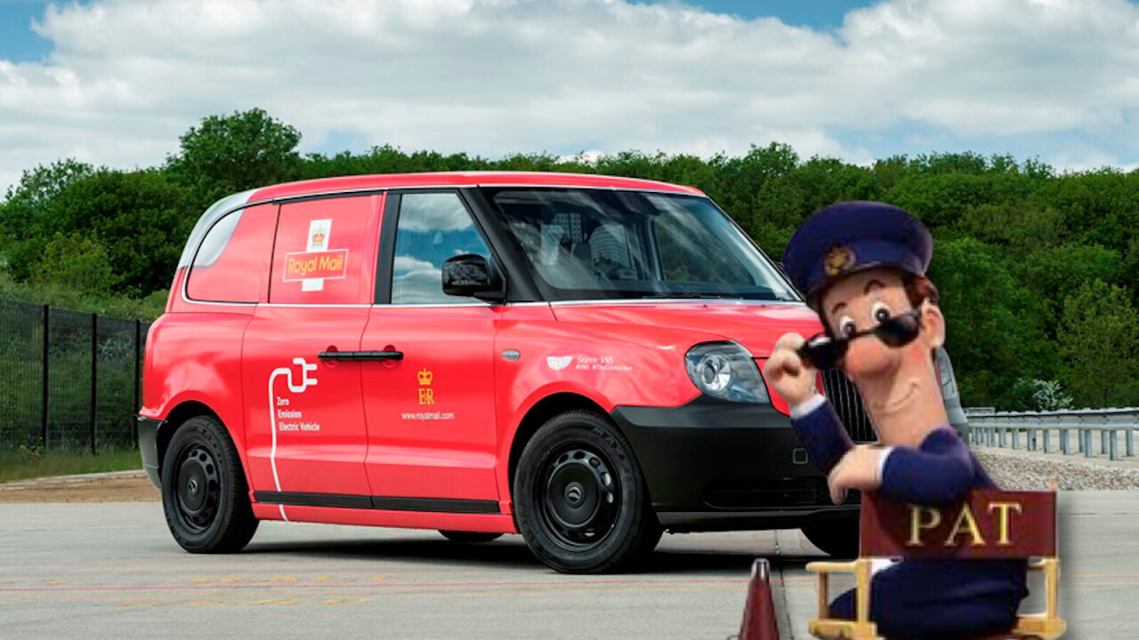 UK’s Royal Mail has a new ‘green’ delivery van — but it’s really an ‘electric’ London taxi