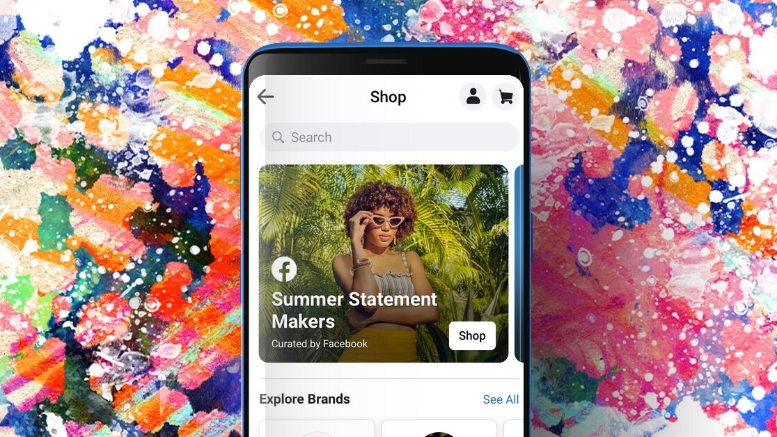 Facebook introduces a new shopping tab in the app — just like Instagram