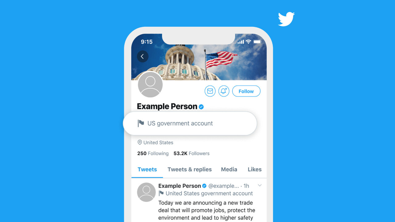 Twitter begins labeling state-affiliated media and government officials