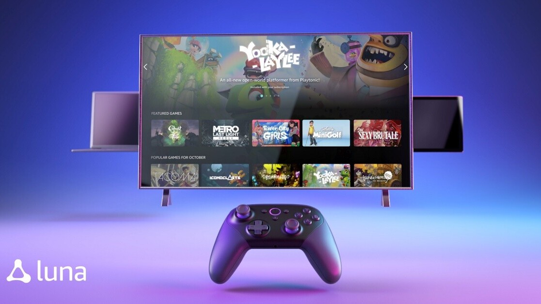 Amazon debuts Luna, its Twitch-enabled cloud gaming service