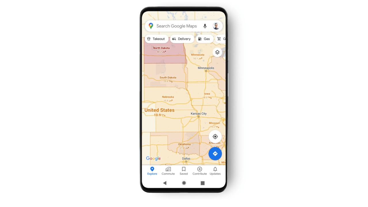 Google Maps now has a COVID-19 layer because 2020