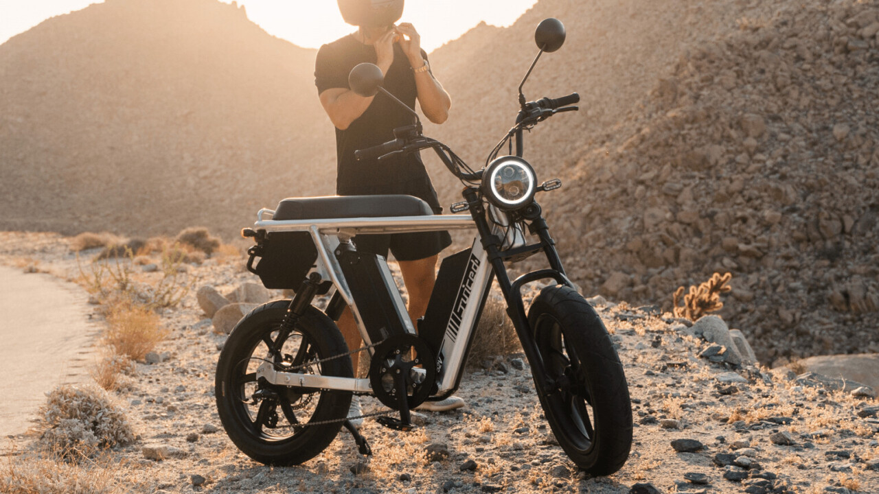 The Juiced HyperScramber 2 ebike goes 100+ miles per charge using a pair of massive batteries