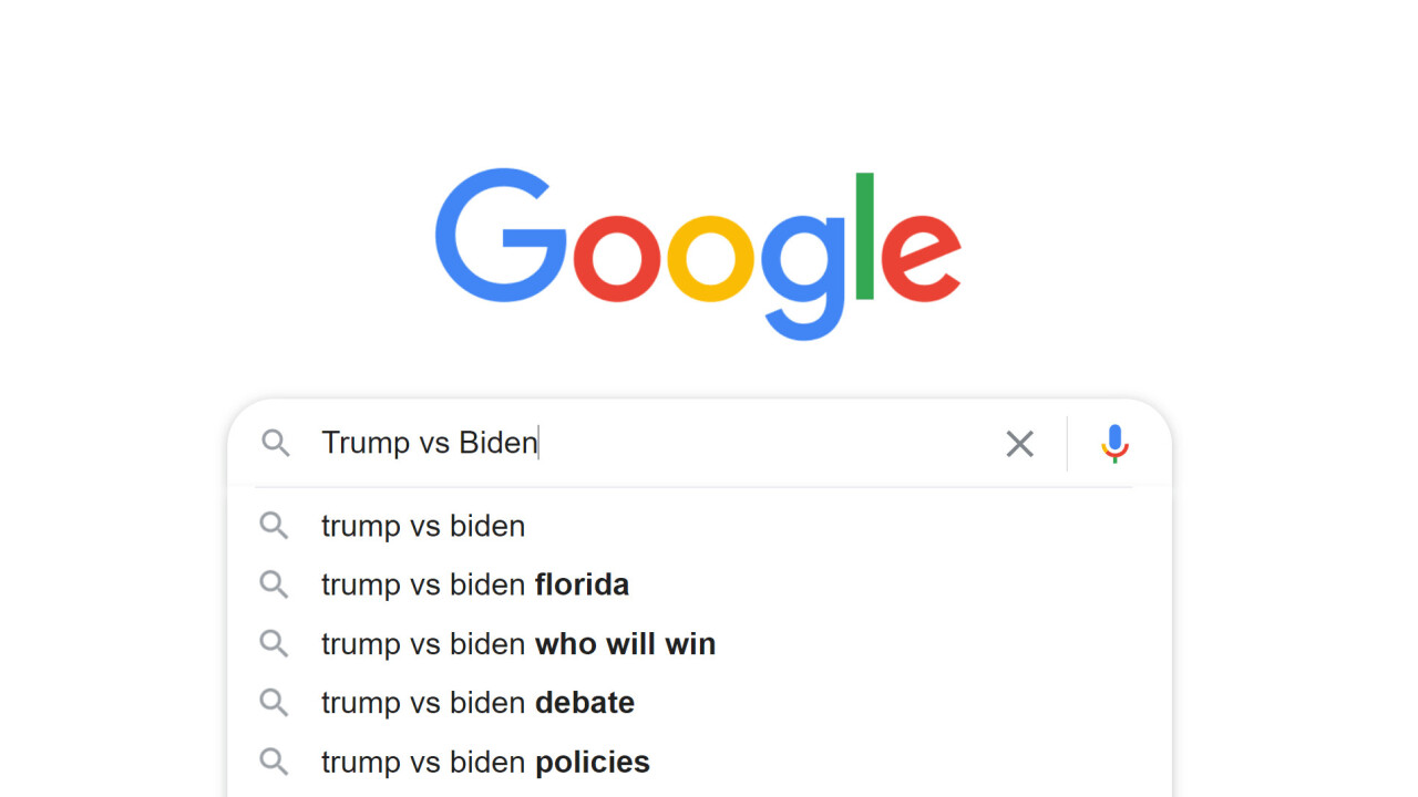 Google limits election-related search suggestions to avoid bias claims