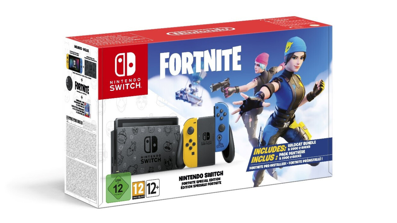 Nintendo is making a Fortnite-themed Switch console