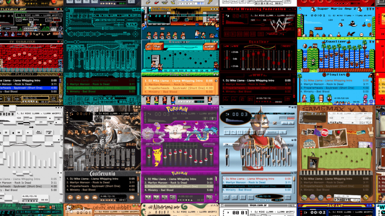 The Winamp Skin Museum is a beautiful homage to an iconic piece of software