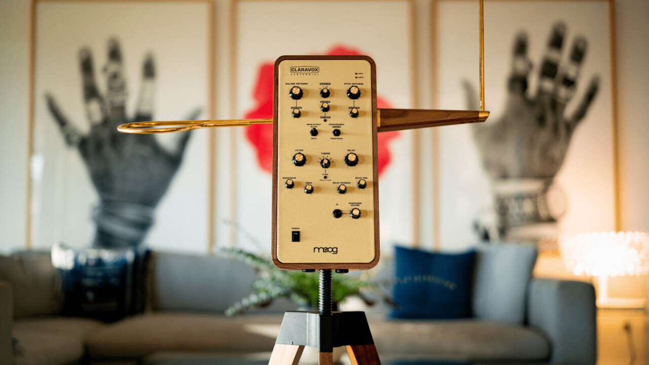 Moog built a super-fancy theremin to celebrate the instrument’s 100th birthday