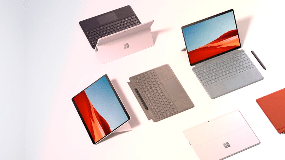 The ARM-based Surface Pro X gets a faster processor and fancy colors