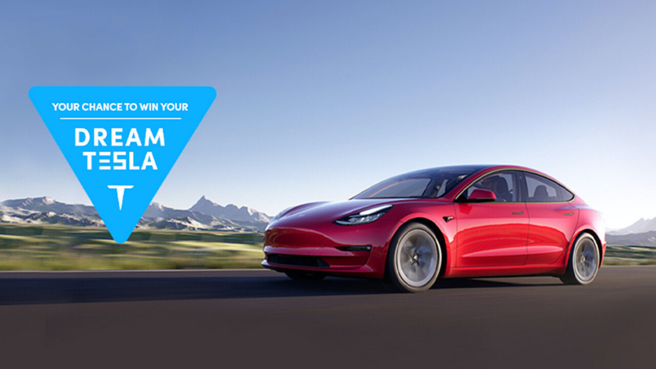 We’ve got a 2021 Tesla Model 3 and we’re giving it away, maybe even to you