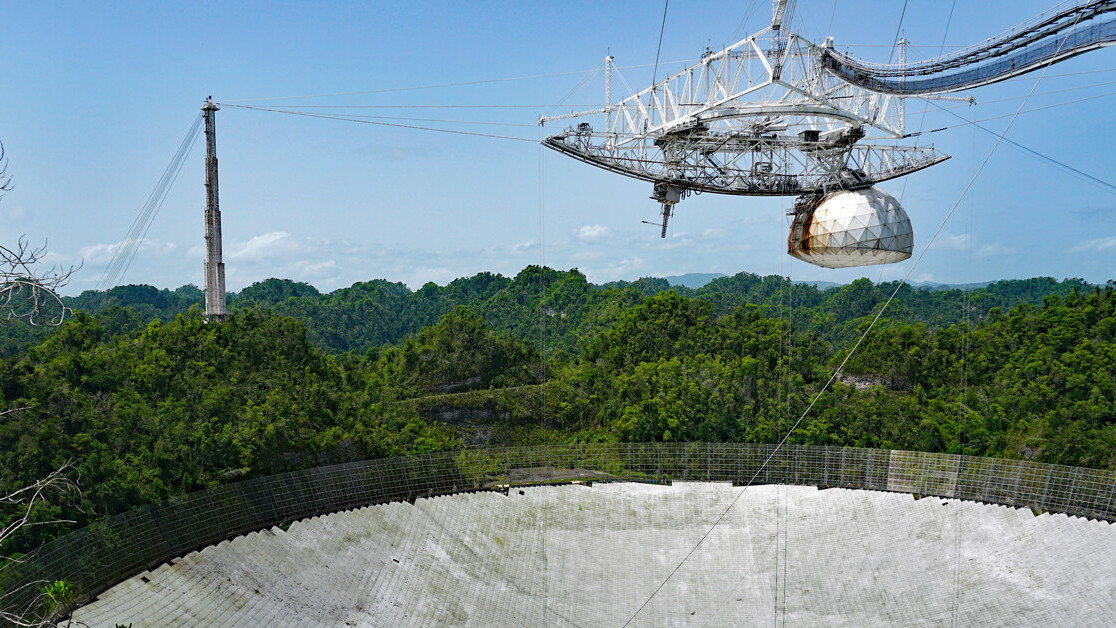 RIP Arecibo telescope — you’ll be missed