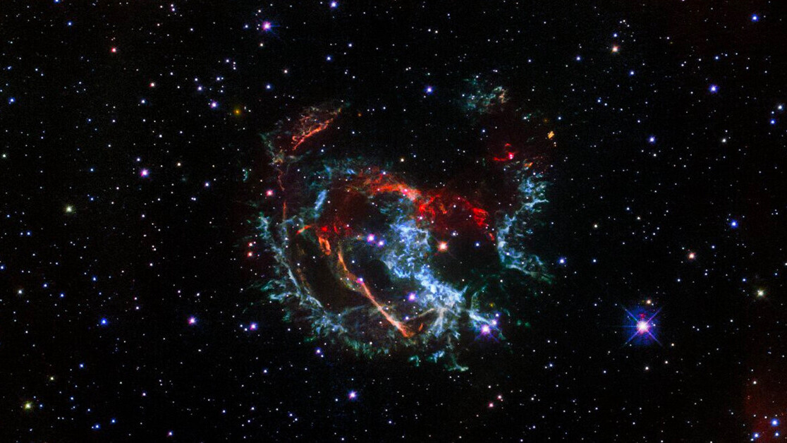 Hubble spots remains of a supernova humans saw explode 1700 years ago