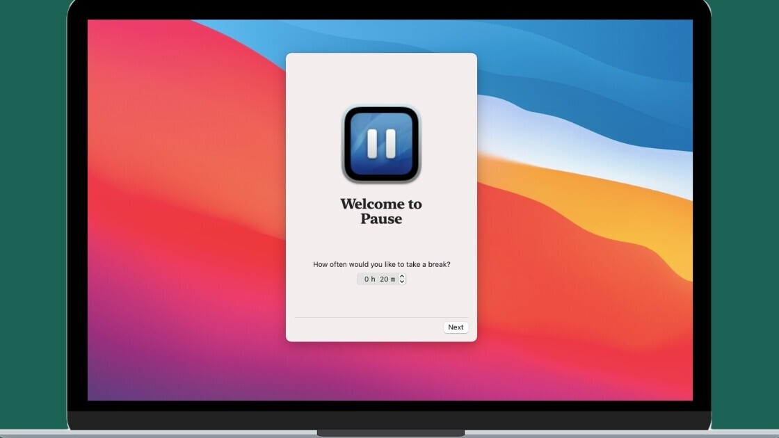 Remind yourself to take breaks at work with this free Mac app