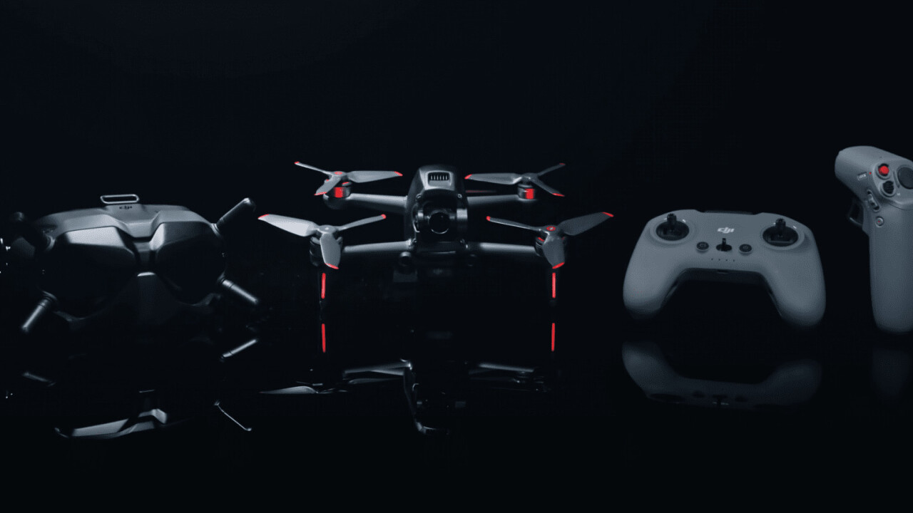 DJI’s new FPV drone goes 87 mph and looks stupid fun