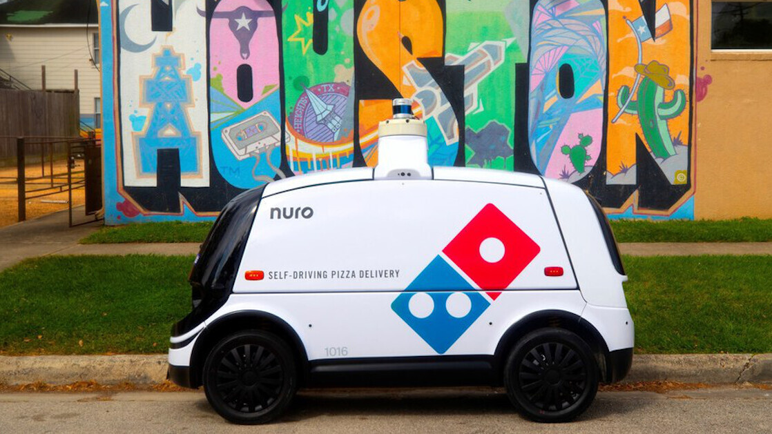 Houston, we have pizza: Domino’s and Nuro run self-driving delivery robots