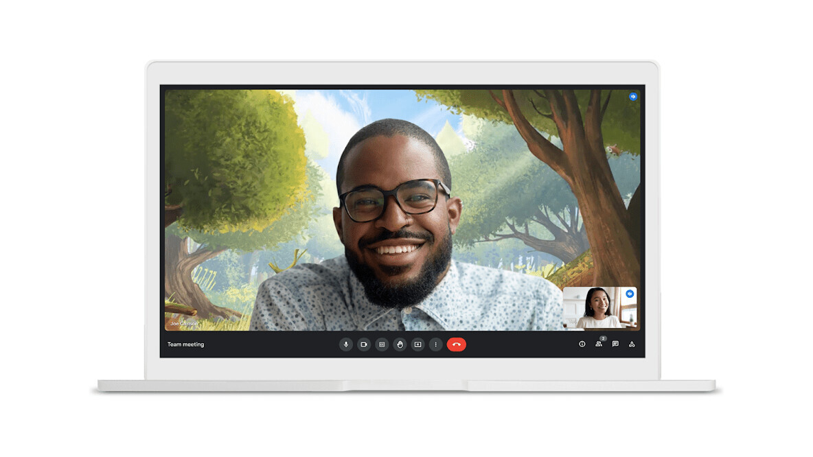 Google Meet is getting a new interface and video backgrounds