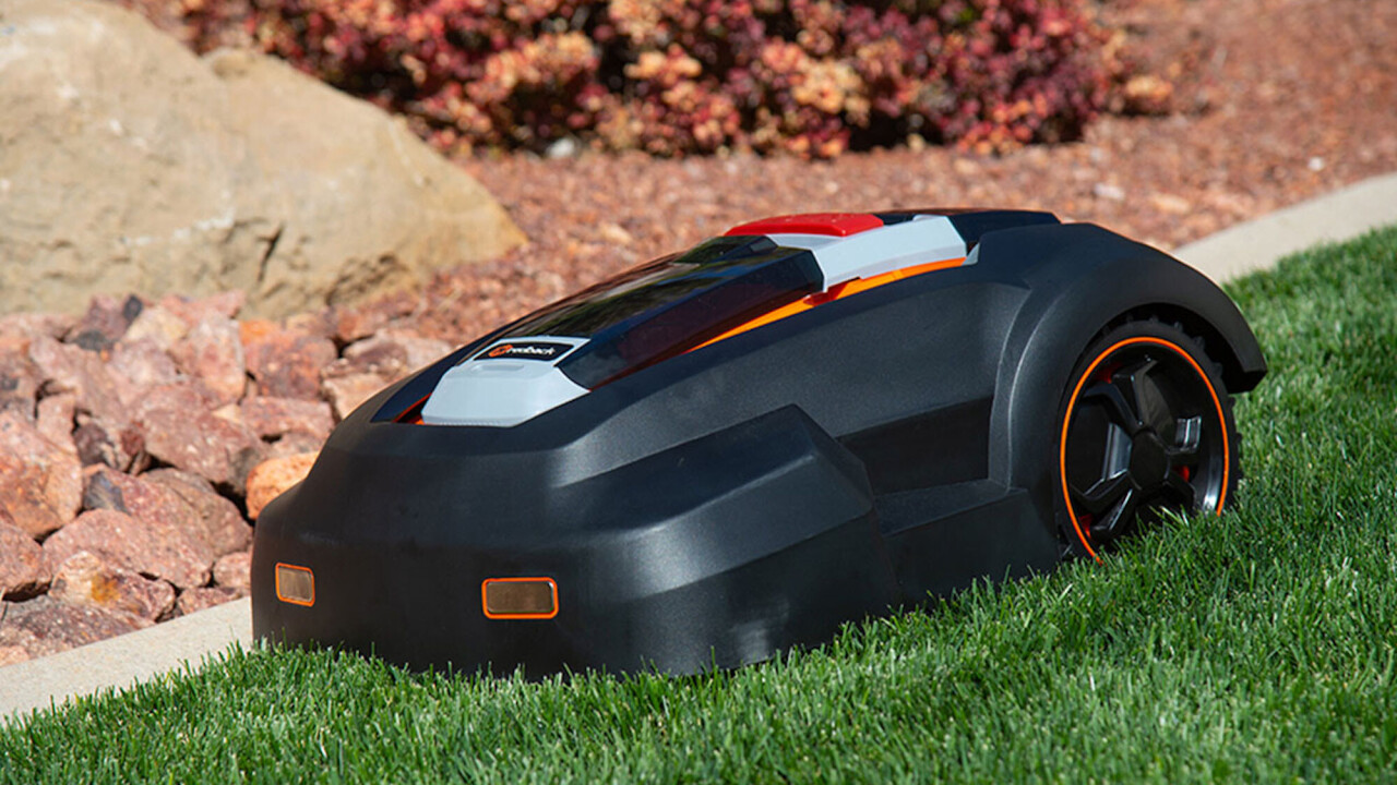 The MowRo is the electric lawn-mowing robot that liberates you from home landscaping duties