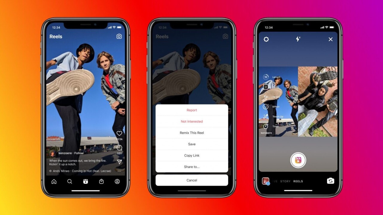 Instagram now lets you create reaction Reels, just like TikTok Duets