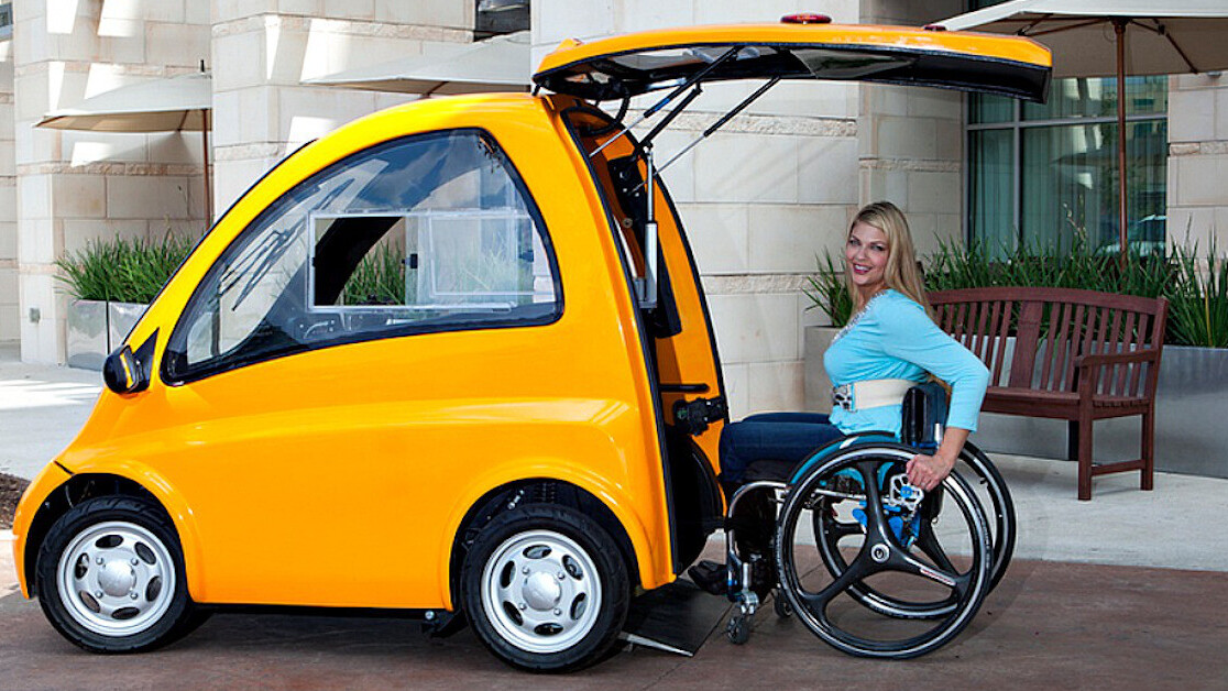 Meet the Kenguru, the world’s first EV made specifically for wheelchair users