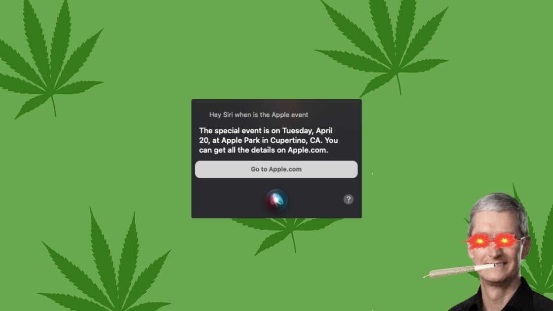 Siri spills the beans on Apple’s 4/20 event (BLAZE IT LOL)