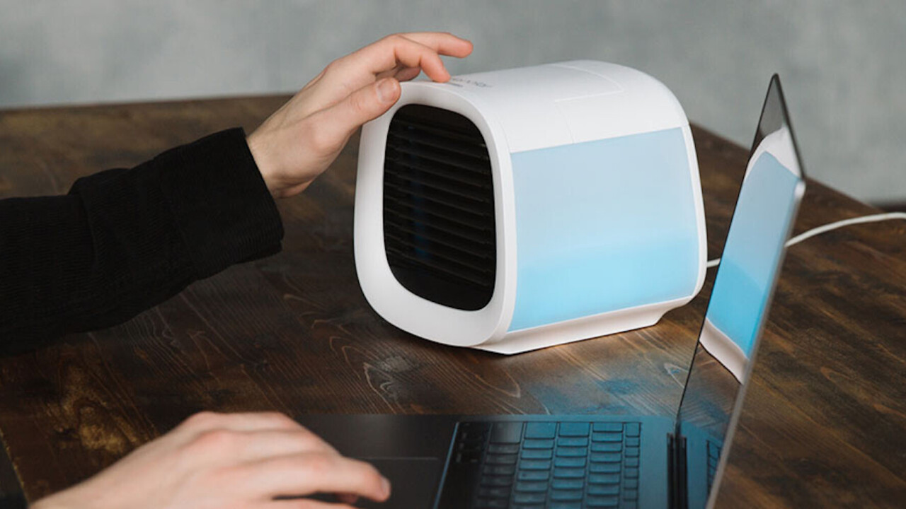 Work comfortably with this $100 energy-efficient personal air conditioner