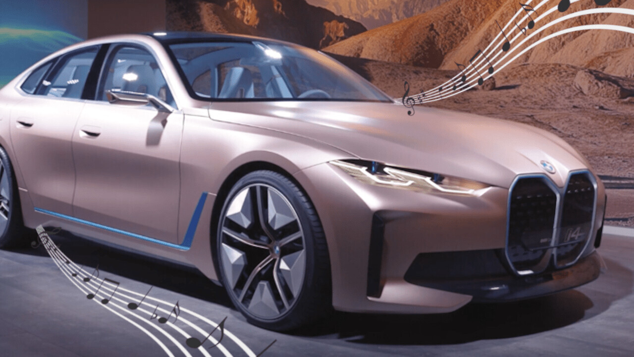 Thanks to Hans Zimmer, the BMW i4 EV will sound brilliant