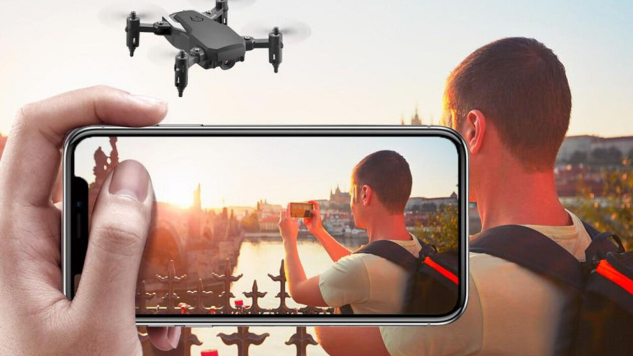 This drone captures 4K pictures and video, flies like a champ, and it’s less than $40