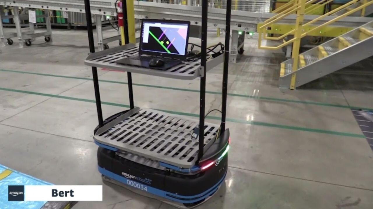 New Amazon robots could enable ‘safer’ exploitation of warehouse staff