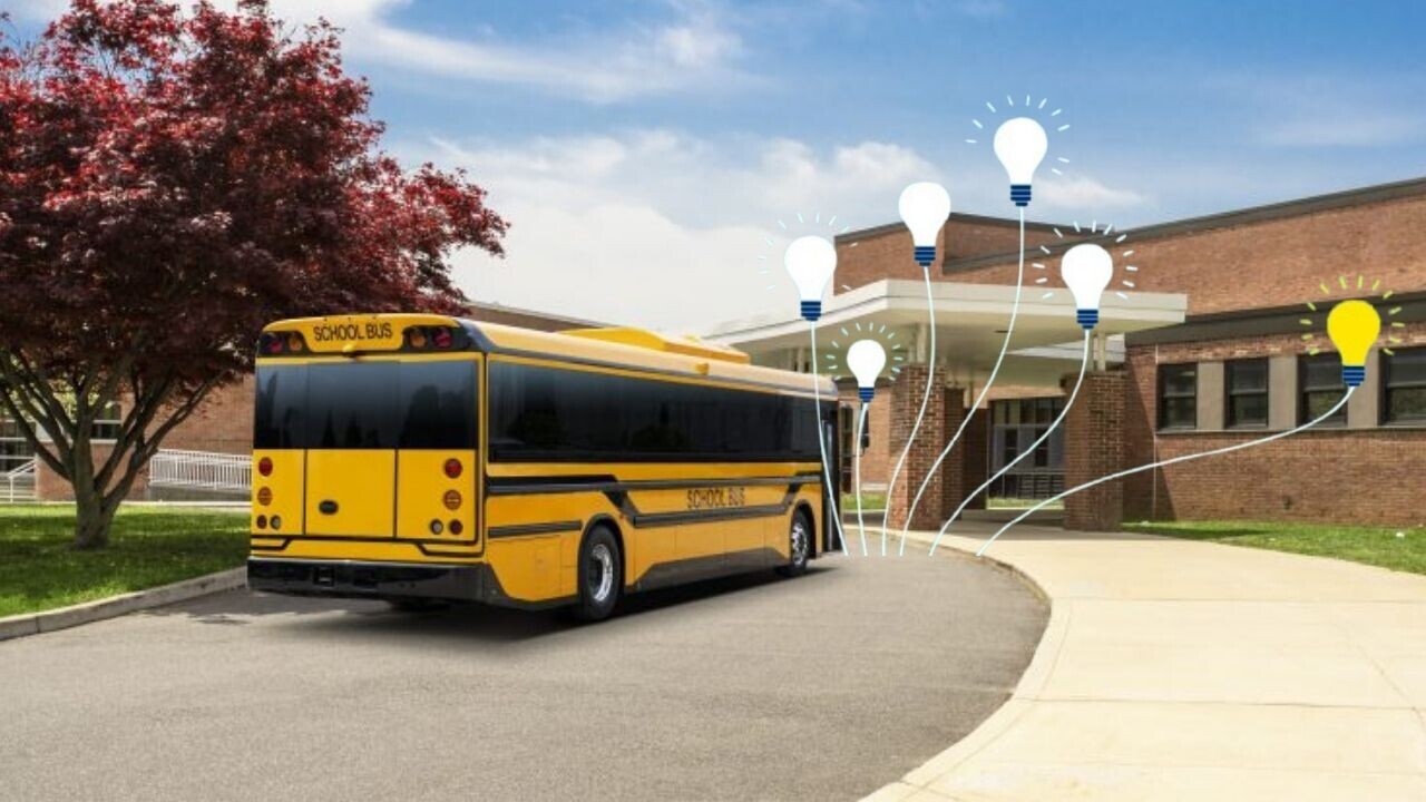 BYD’s electric school bus will feed electricity back to classrooms