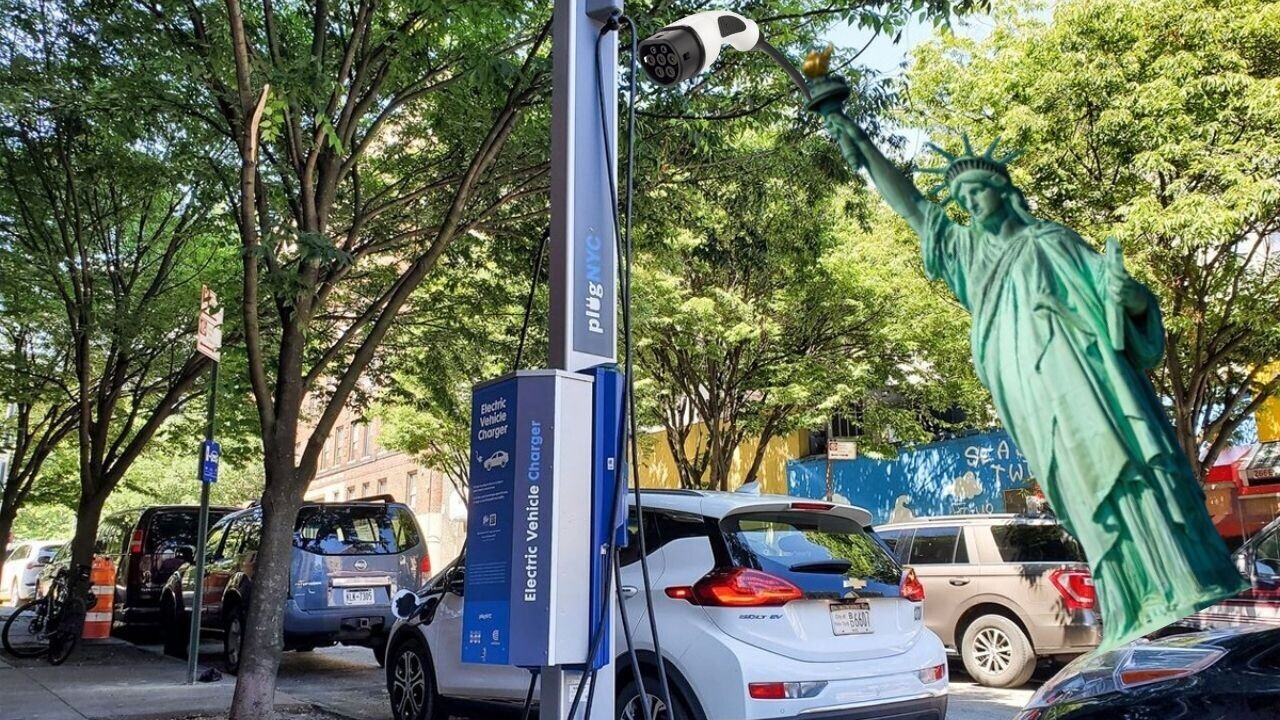NYC folks just got another reason to buy an EV: curbside chargers are coming