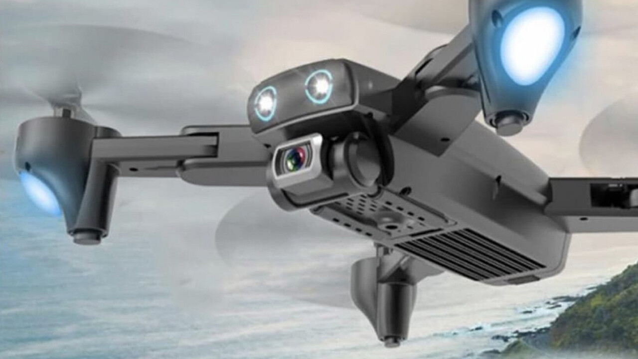 Get this quadcopter drone with a 4K camera and awesome flight stabilization for $99