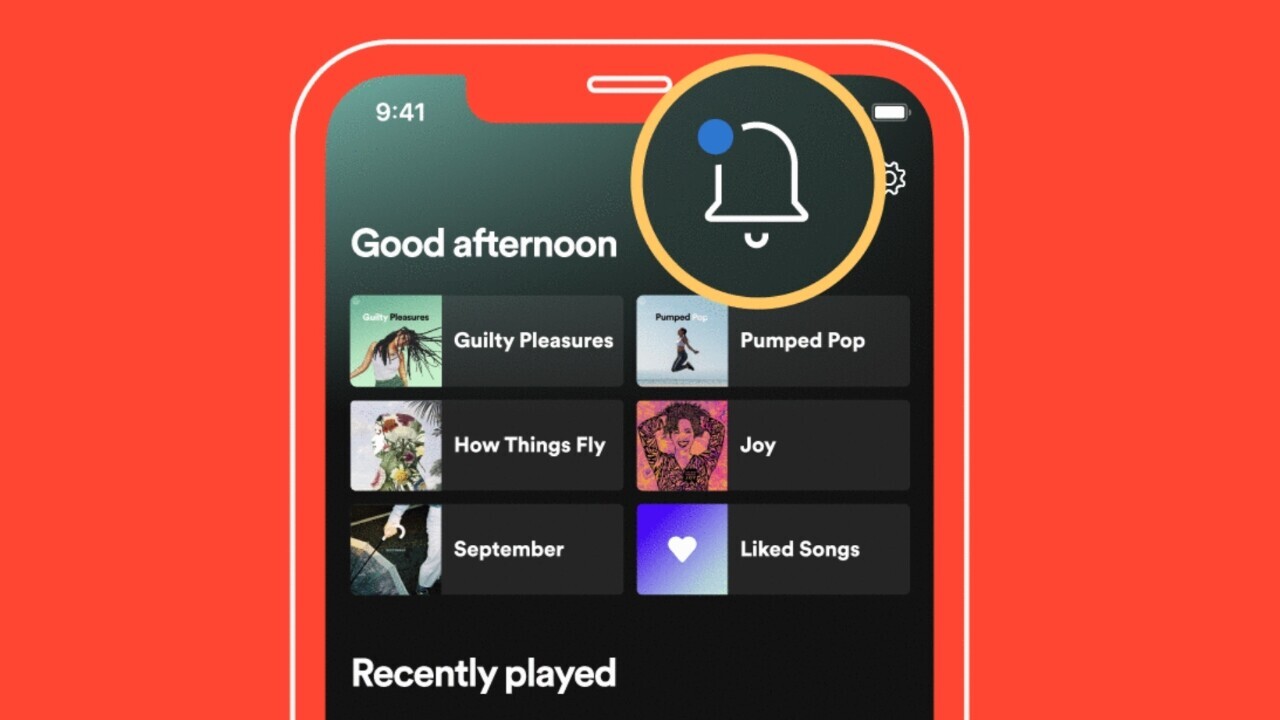 Spotify will now notify you immediately about new releases