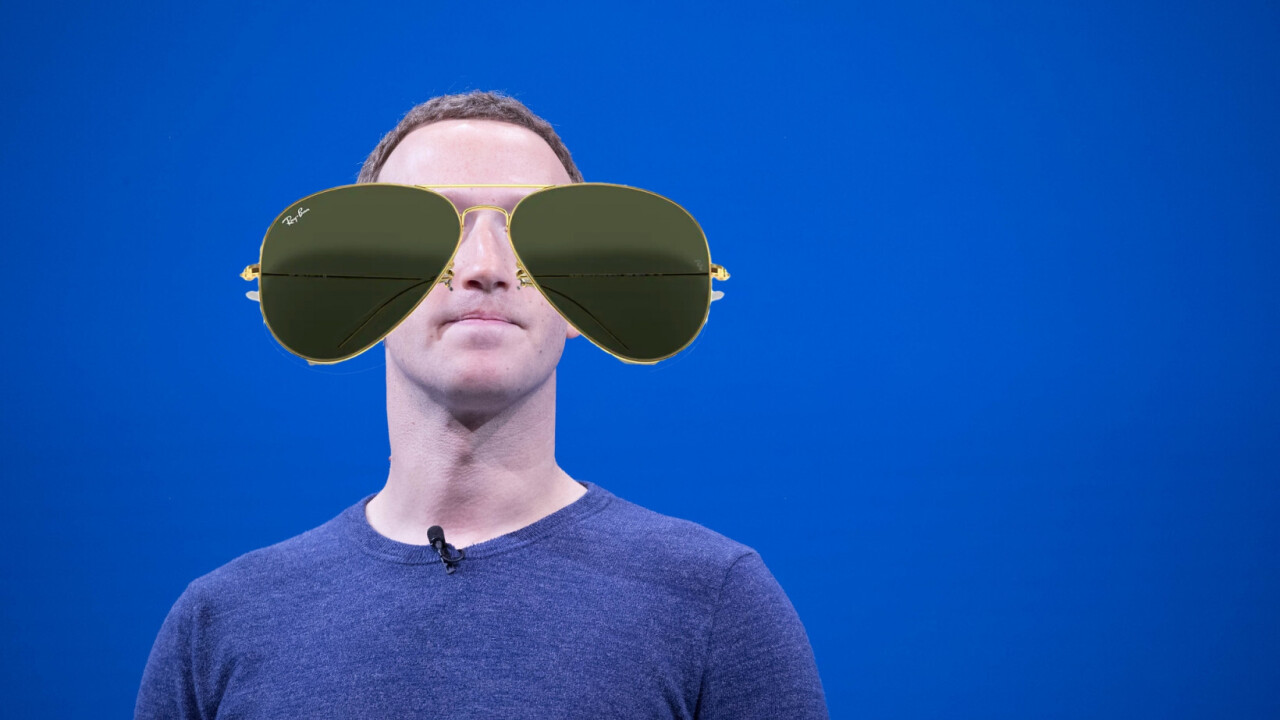 Facebook is making glasses with Ray-Ban — but don’t expect AR features