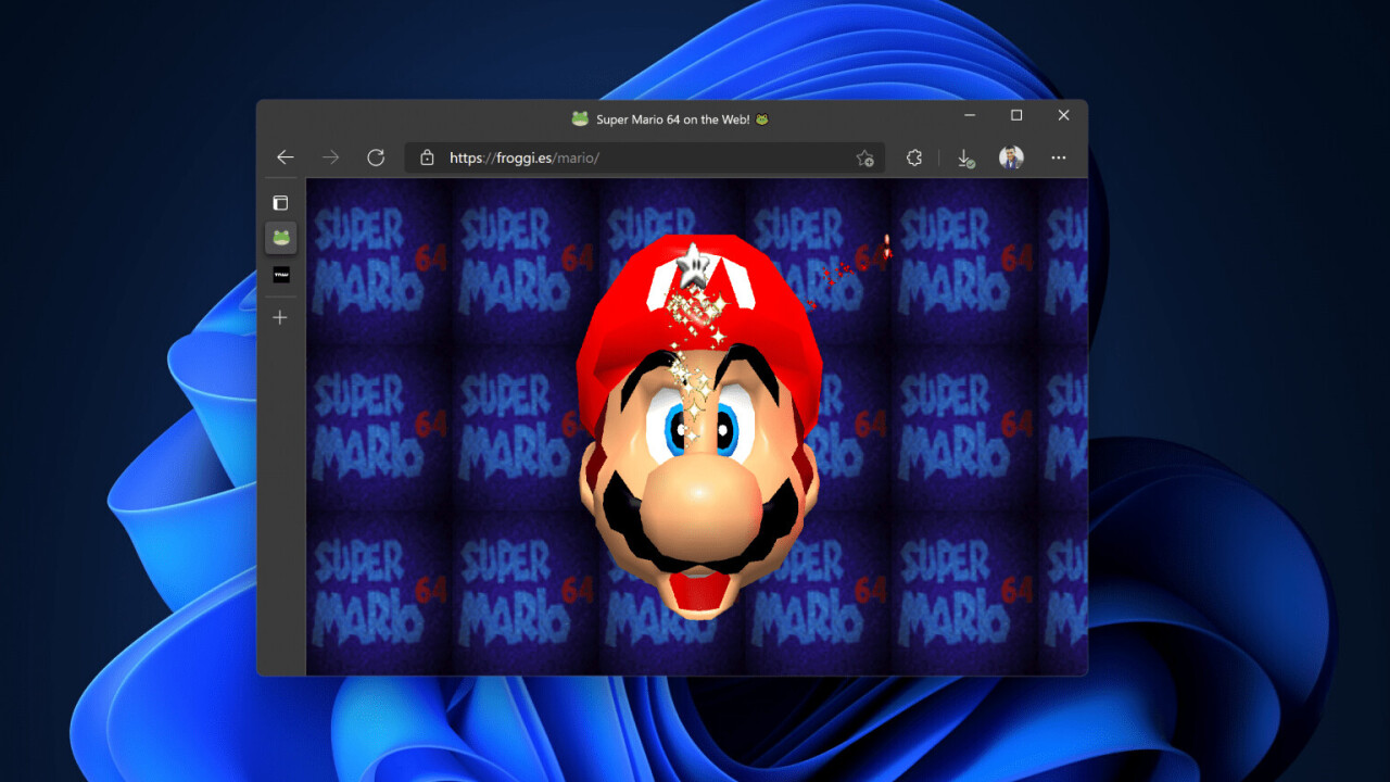 Someone ported Super Mario 64 to play in a browser (again)