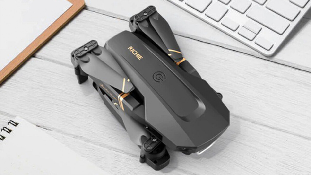Take to the skies with this nifty 4K HD ready drone quadcopter, now almost 25% off