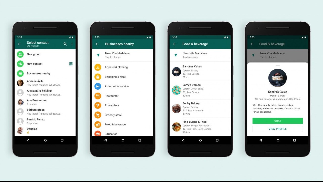 WhatsApp reinvents the ‘Yellow Pages’ and proves there are no new ideas