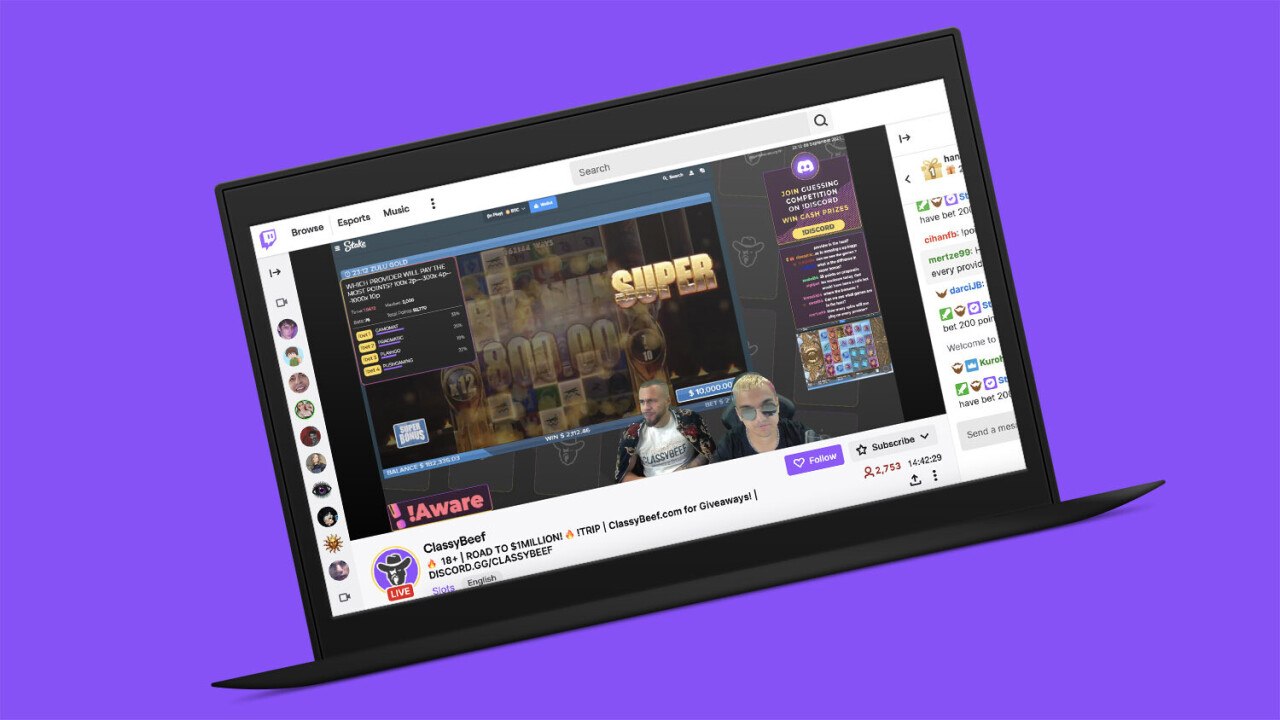 Gambling streams on Twitch are full of legal and ethical issues