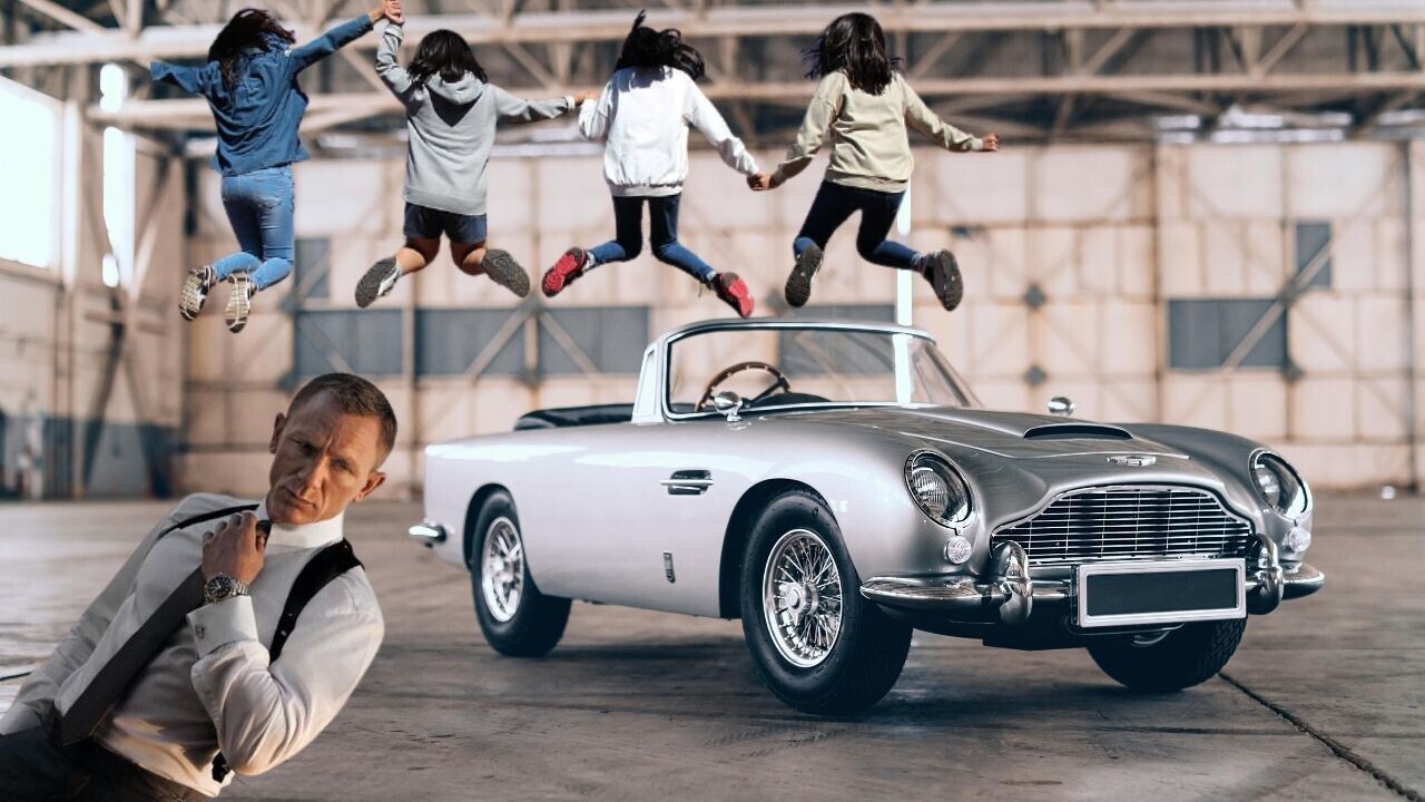 A kid’s replica of James Bond’s car exists AND IT MUST BE MINE