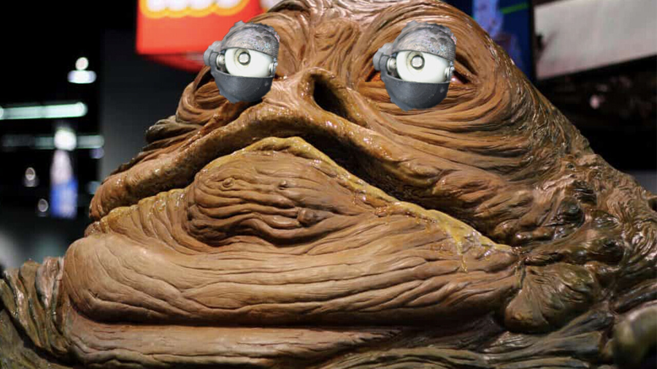 Jabba the Hutt inspires human-style eyes for robots