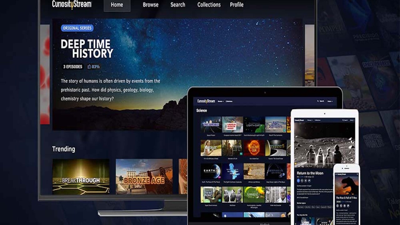 Watch smart content from CuriosityStream, protect it with VPN Unlimited — and save money on both